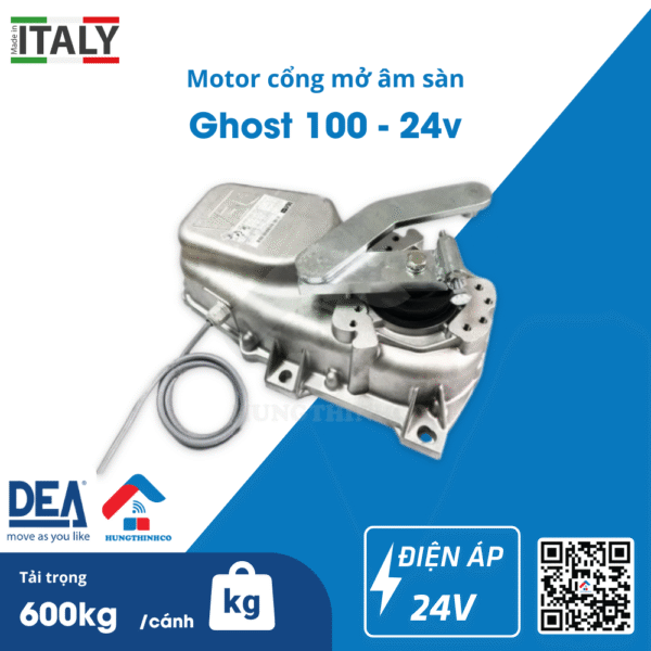 Motor cổng âm sàn Ghost 100-24V